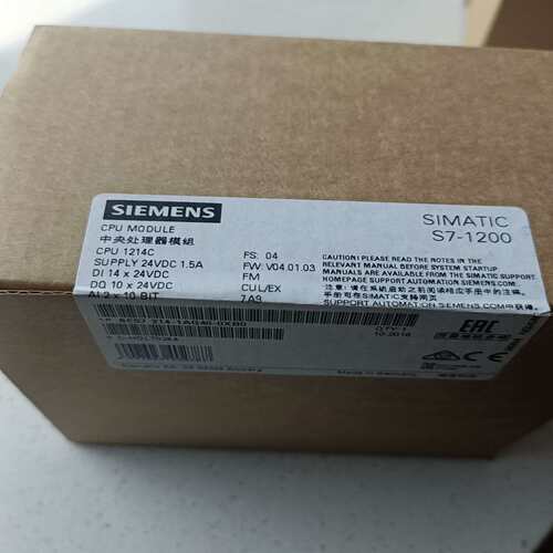 S7-1200控制器6ES7214-1AG40-0XB~询价