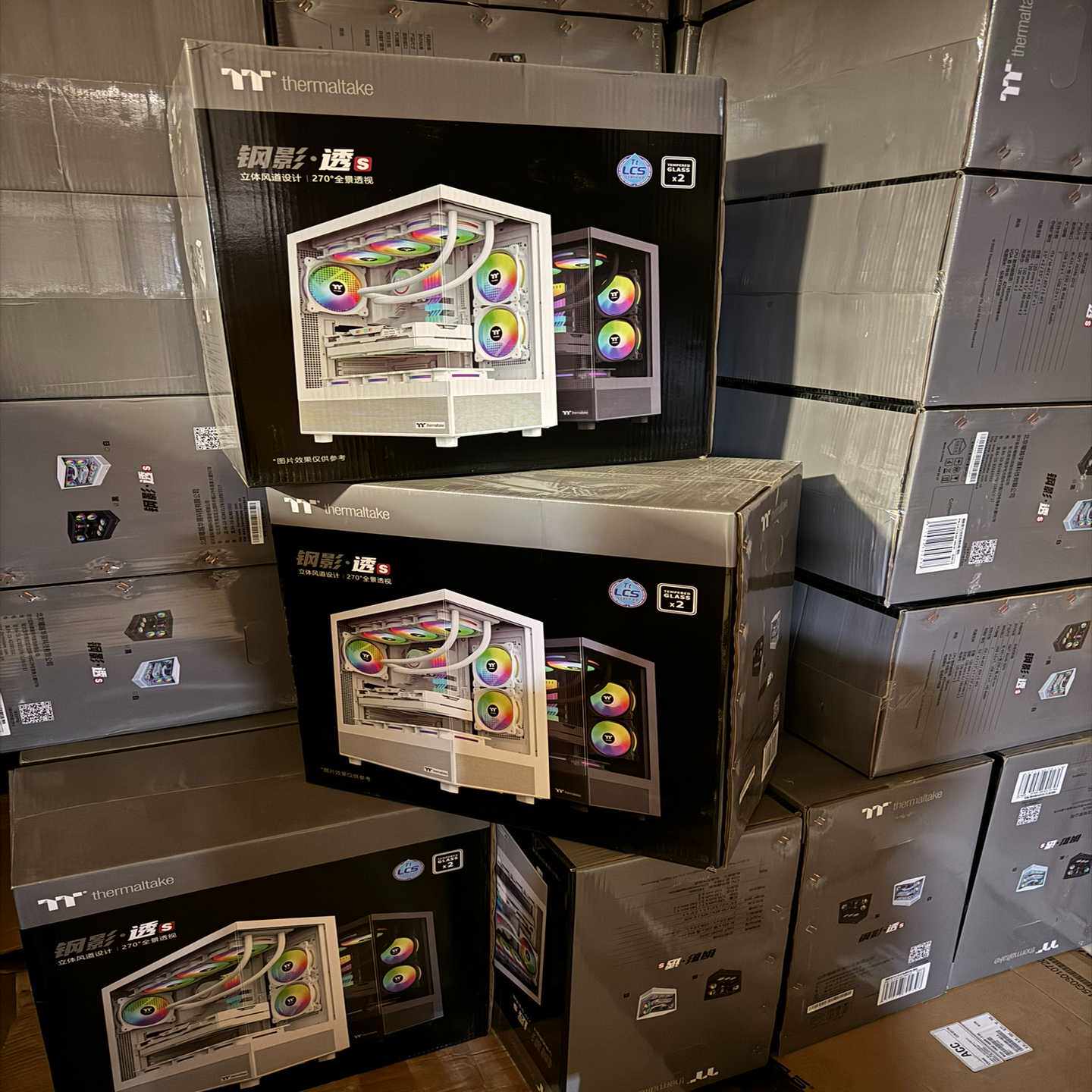 Thermaltake（Tt）钢影透S海景房机箱电脑主--议价商品