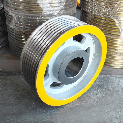 电梯曳引轮导向轮适用于东芝曵引轮电梯主机轮CV330CV320567槽8