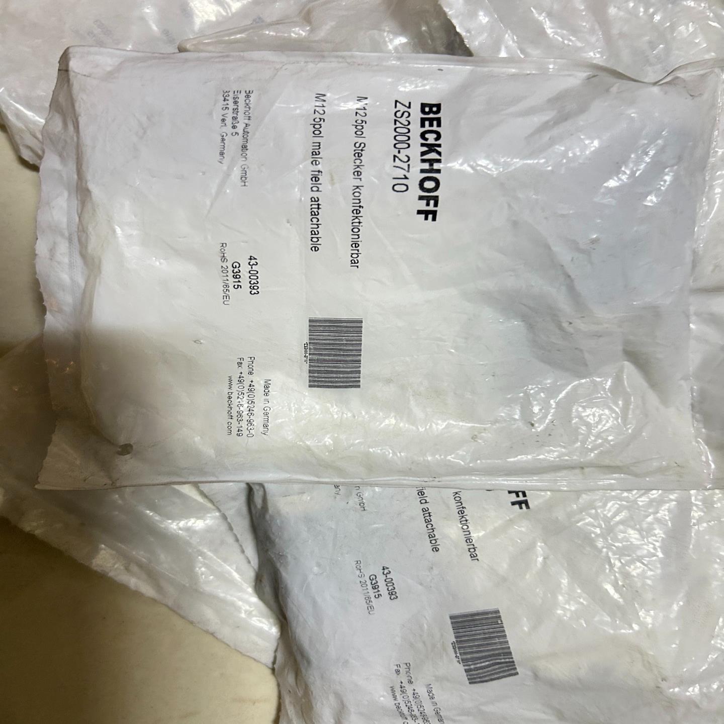 【请询价】beckhoff ZS2000-2710 防水插头仓库备件