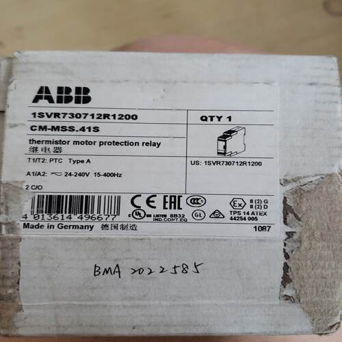 询价~abb 1svr730712r1200 继电器CM-MSS.