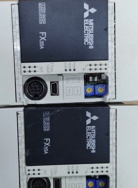 三菱PLCFX3SA14MRCM二手拆机功能测试正