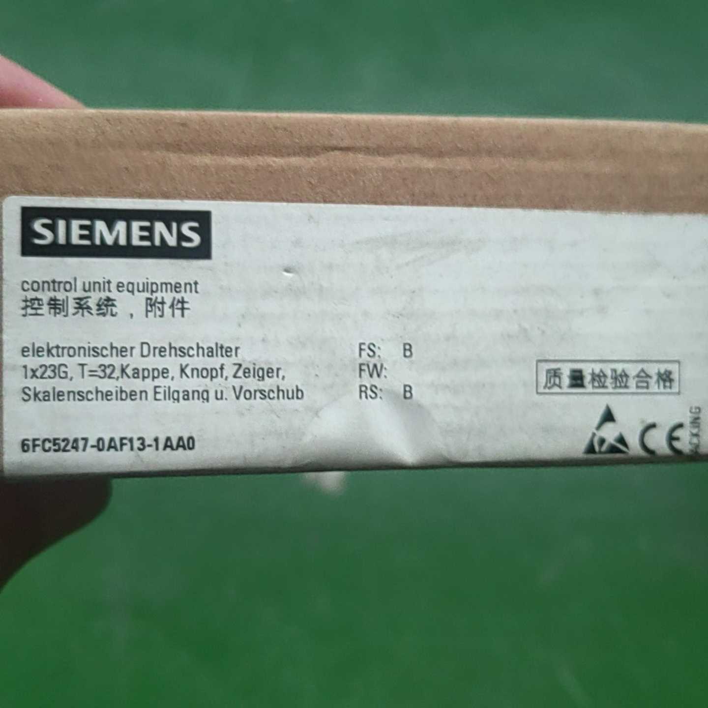 西门子控制系统附件，型号6FC5247-0AF13-1AA0--议价商品