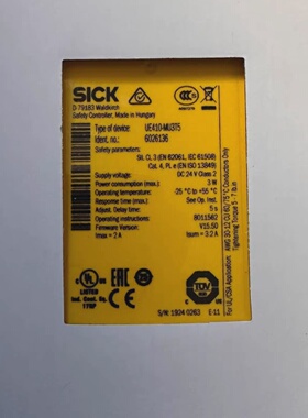 溢价-SICK西克安全控制器UE410MU3T5型号6