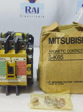 MITSUBISHIS-K653POLE100AMAGNETICCONTACTORCOILVOLTAGE