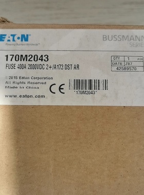 EATONBUSSMANN170M2043熔断器议价