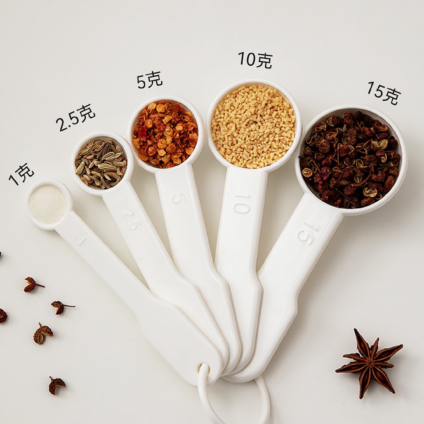 量勺克数勺厨房烘培刻度计量咖啡奶粉米粉定量称量一克勺子食品级