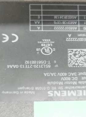 6SL3120-2TE13-0AA42X3A~询价