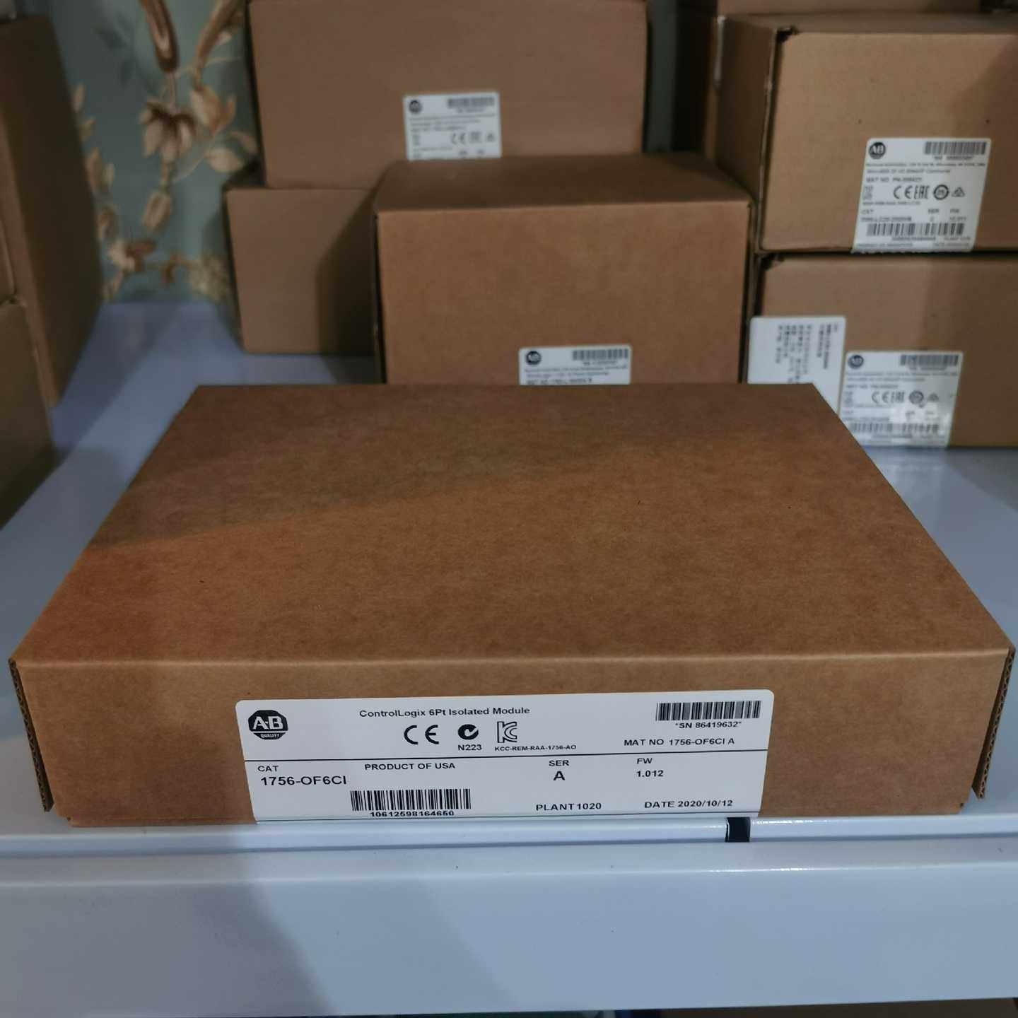 询价AB罗克韦尔1756-OF6CI