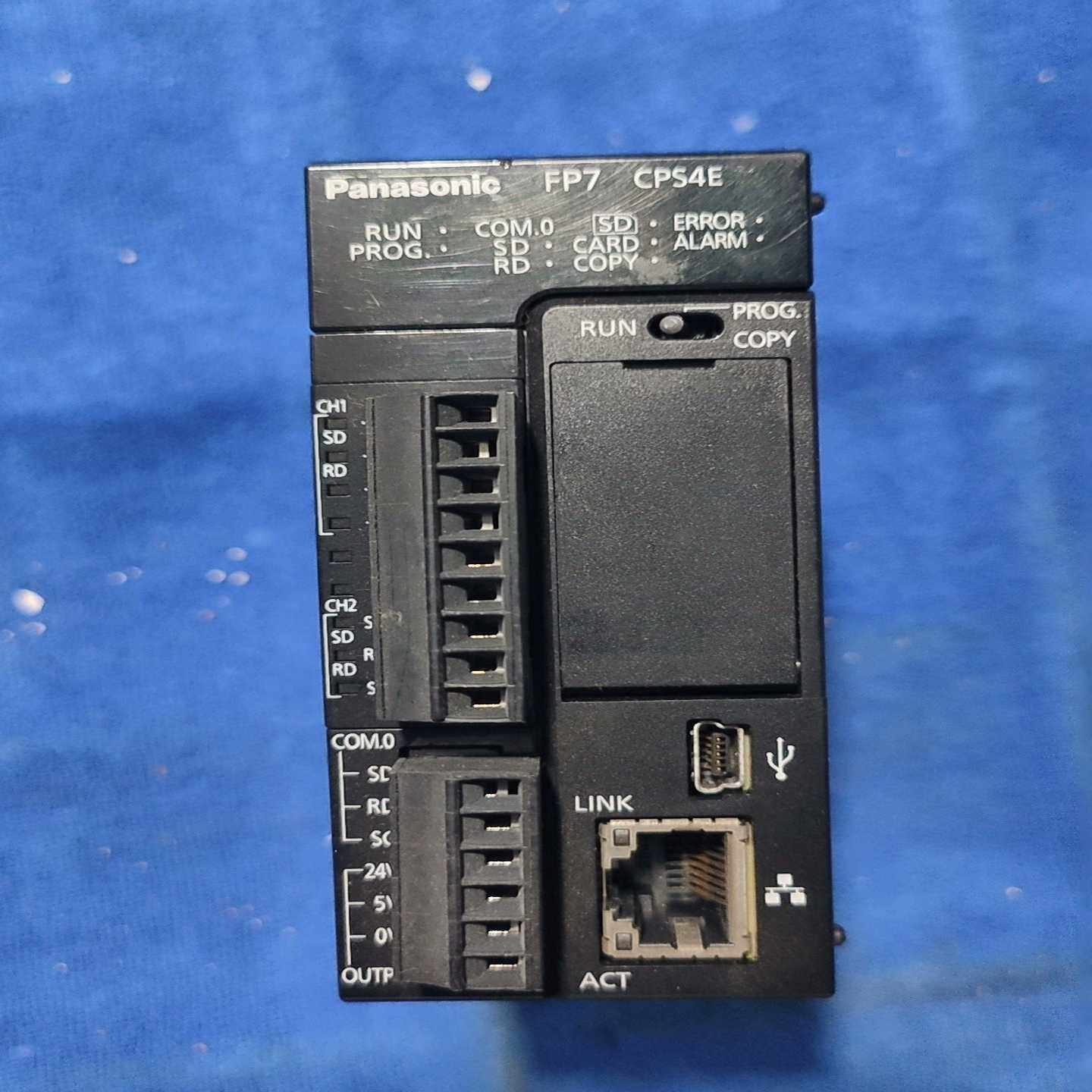 松下FP7CPU主机AFP7CPS4E拆机件功能包好--议价商品