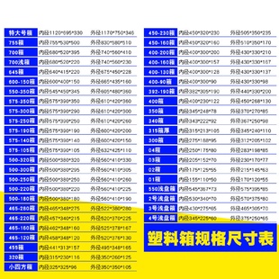 PK7J塑料箱子加厚特大号有盖长方形收纳箱储物箱整理箱水产养鱼周