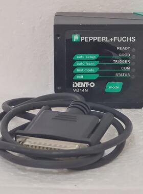 PEPPERL  FUCHS VB14N300 Barcode Scanner Part No. 206845
