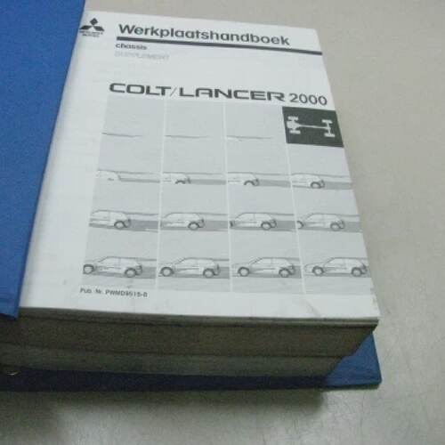 MITSUBISHI COLT LANCER 2000 Werkplaatshandboek Hand Boek PWM