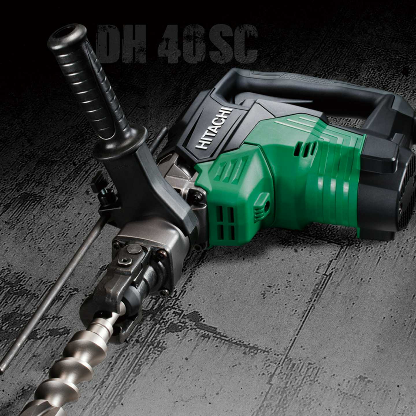 日立高壹DH40MC/SC工业电锤混凝土大功率电锤电镐两用冲击钻