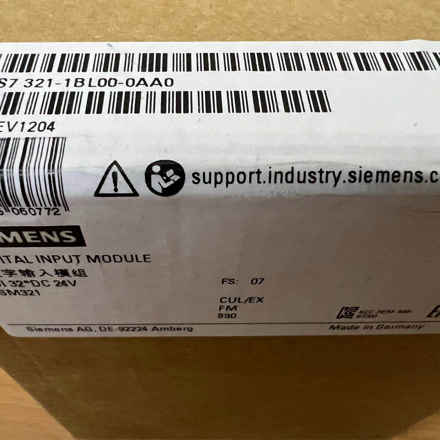 全新原装正品6ES7 321-1BL00-0AA0西门子模块--议价商品