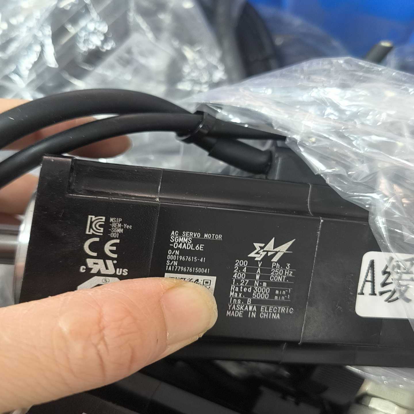 安川电机SGMMS-04ADL6E，，询价