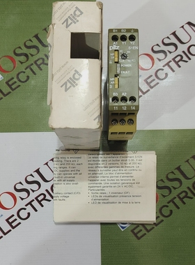 PilzS1EN50KOHM24-240VAC/DC监控继电器免费快速发货