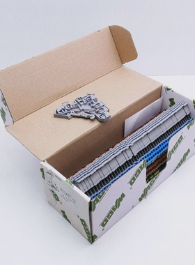 50xWAGO280-57228005722,5mm2grau3-Leiter-Aktorenklemme