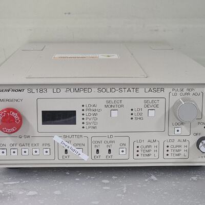LASERFRONT SL183 LD PUMPED SOLIDSTATE LASER 4W LD CONTROLLER