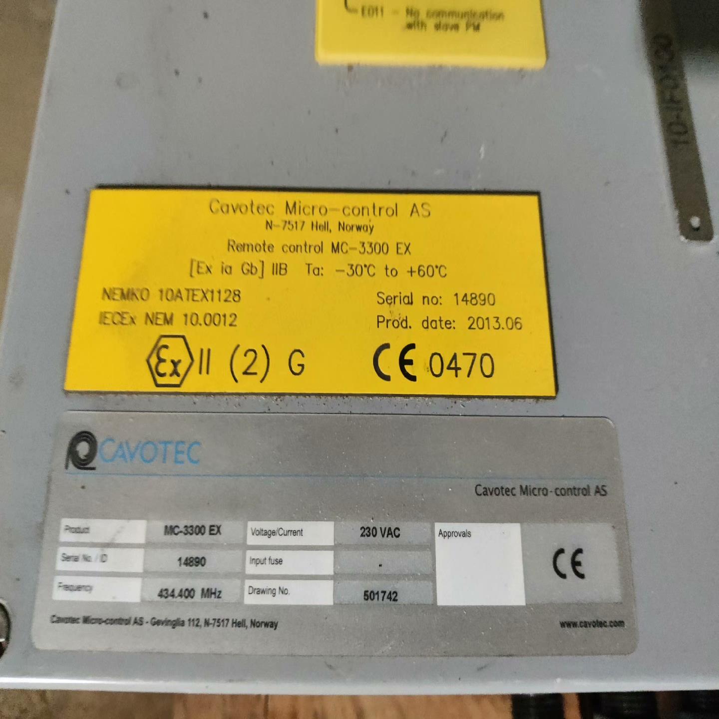 Cavotec控制箱，议价（佳毅工控）
