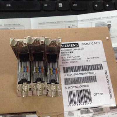 议价西门子RJ45180度网路线接头6GK1901-1BB10-2AA0/2AB0/2AE0
