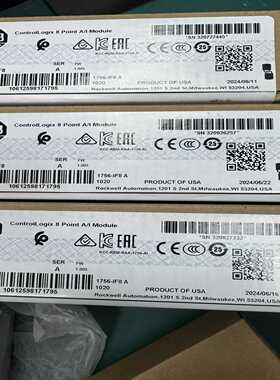 全新ABControlLogix8点模拟输入模块，型号-议价