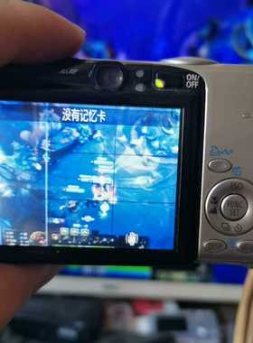 佳能IXUS800IS数码相机，银色机身，800万像素，--议价商品