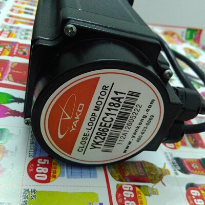 配件YAKO研控YK286EC118A1闭环步进马达议价