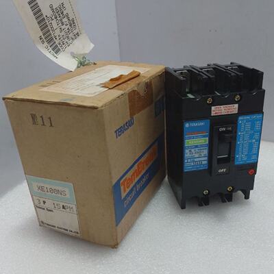 Terasaki XE100NS TemBreak Circuit Breaker 15A 25kA 3 Pole