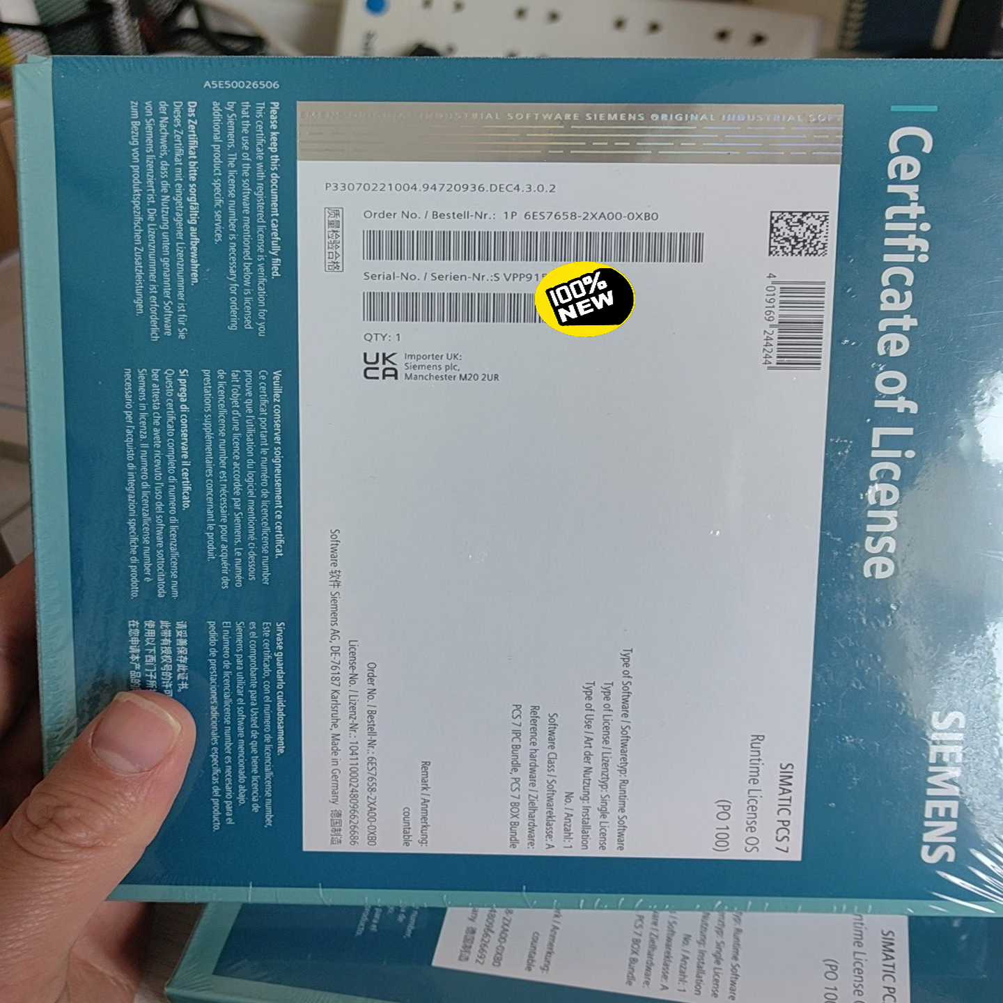 【议价】未开封6ES7658-2XA00-0XB0，实物