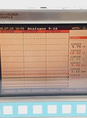 Endress  Hauser RSG12BB372GBABAA MemoGraph S