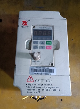 议价富凌变频器0.75kWDZB200M000.7L2B拆议价