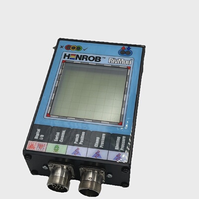 HENROB RIVMON RM0003 SER R1 RIVETING MONITOR USED AND WORKIN