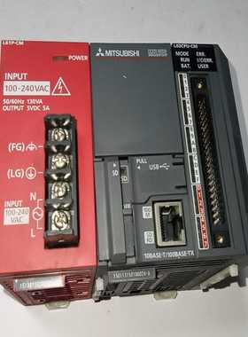 三菱PLCL02CPU-CM带电源L61P-CM与结--议价商品