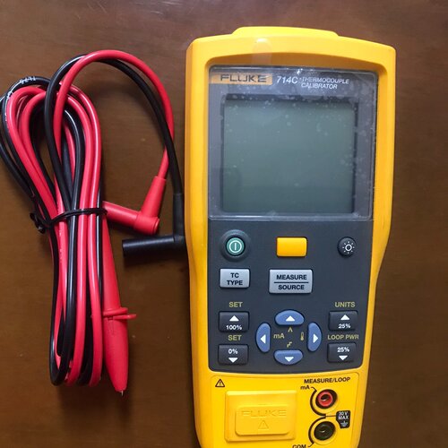 【询价】FLUKE714C 福禄克714C热电偶校准器 实图拍摄 裸