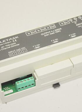TELETASK  TDS 13224 POWER DIMMER 4 channel Module interface