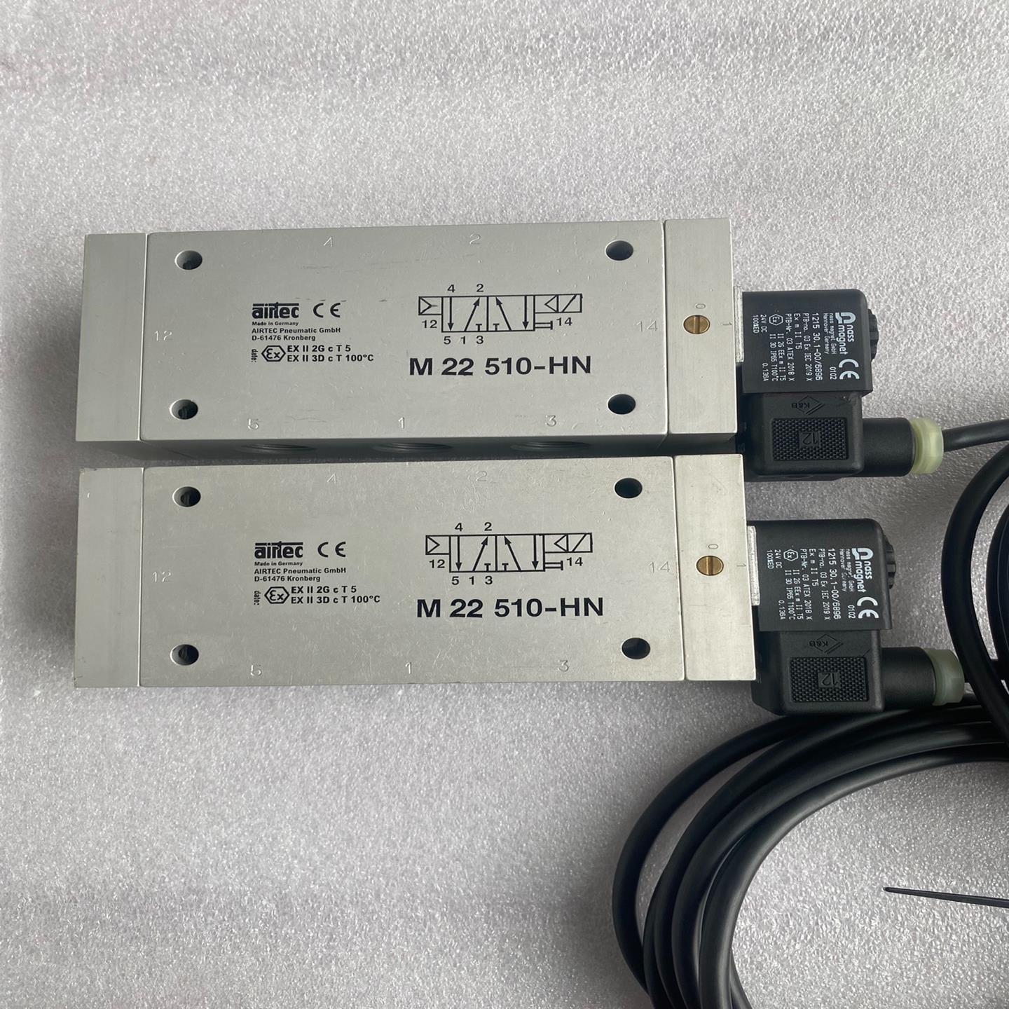 德国AIRTEC电磁阀 M-22-510-HN~询价