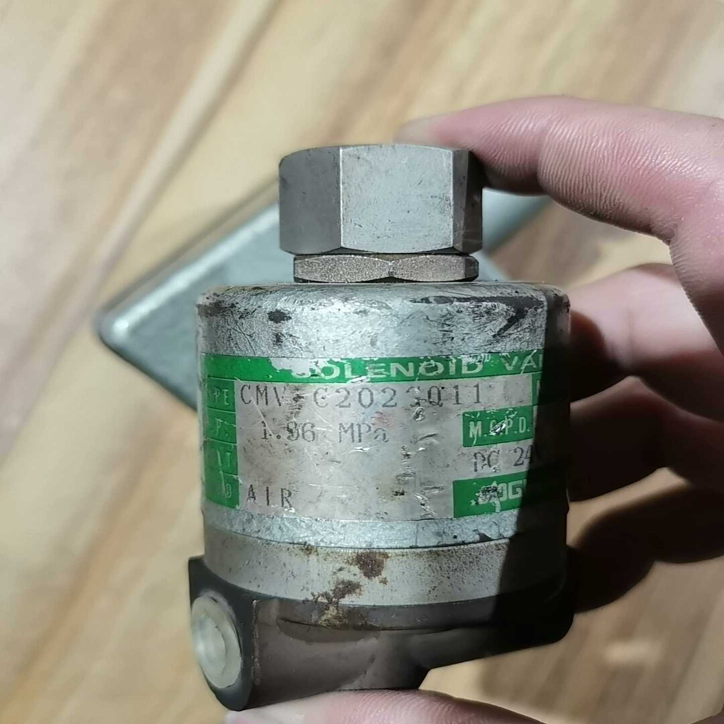 【请询价】1-3-5 洋马辅机停车电磁阀库存件成色如图CMV-C