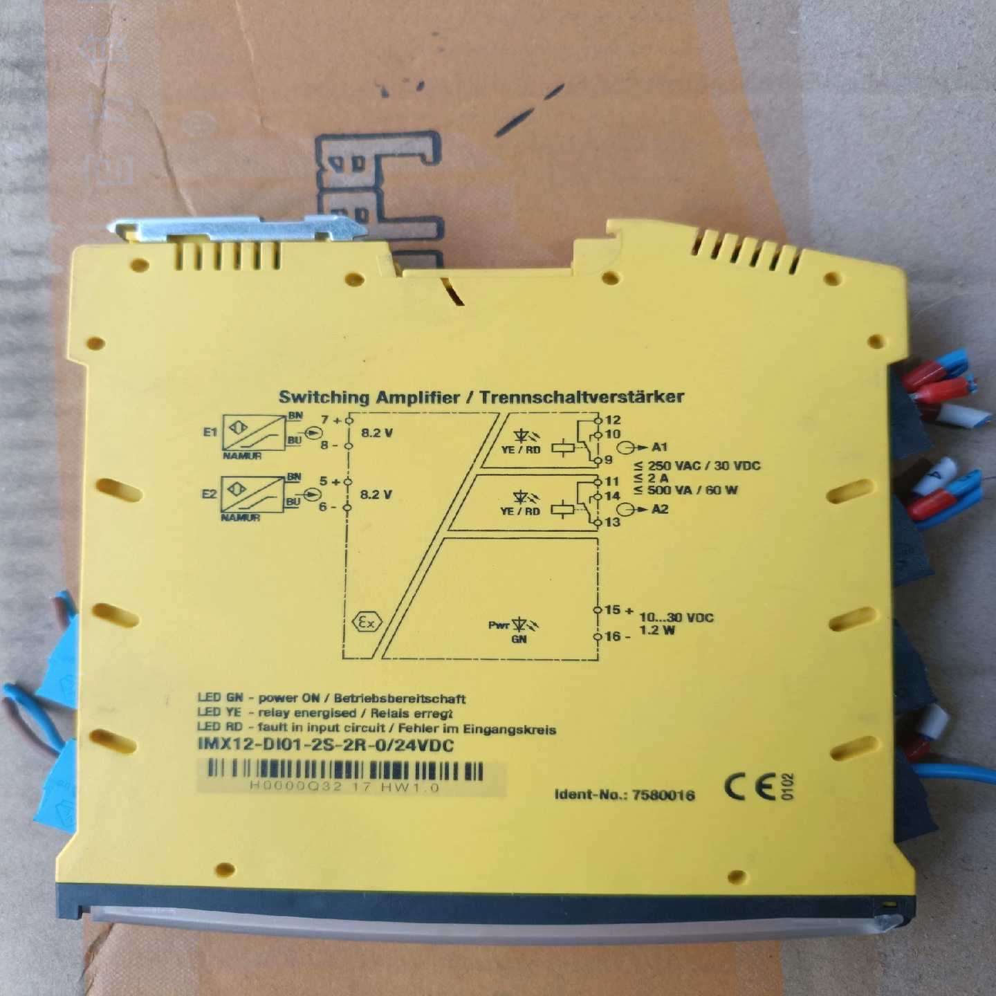 图尔克IMX12-DI01-2S-2R-0/24VDC，拆机