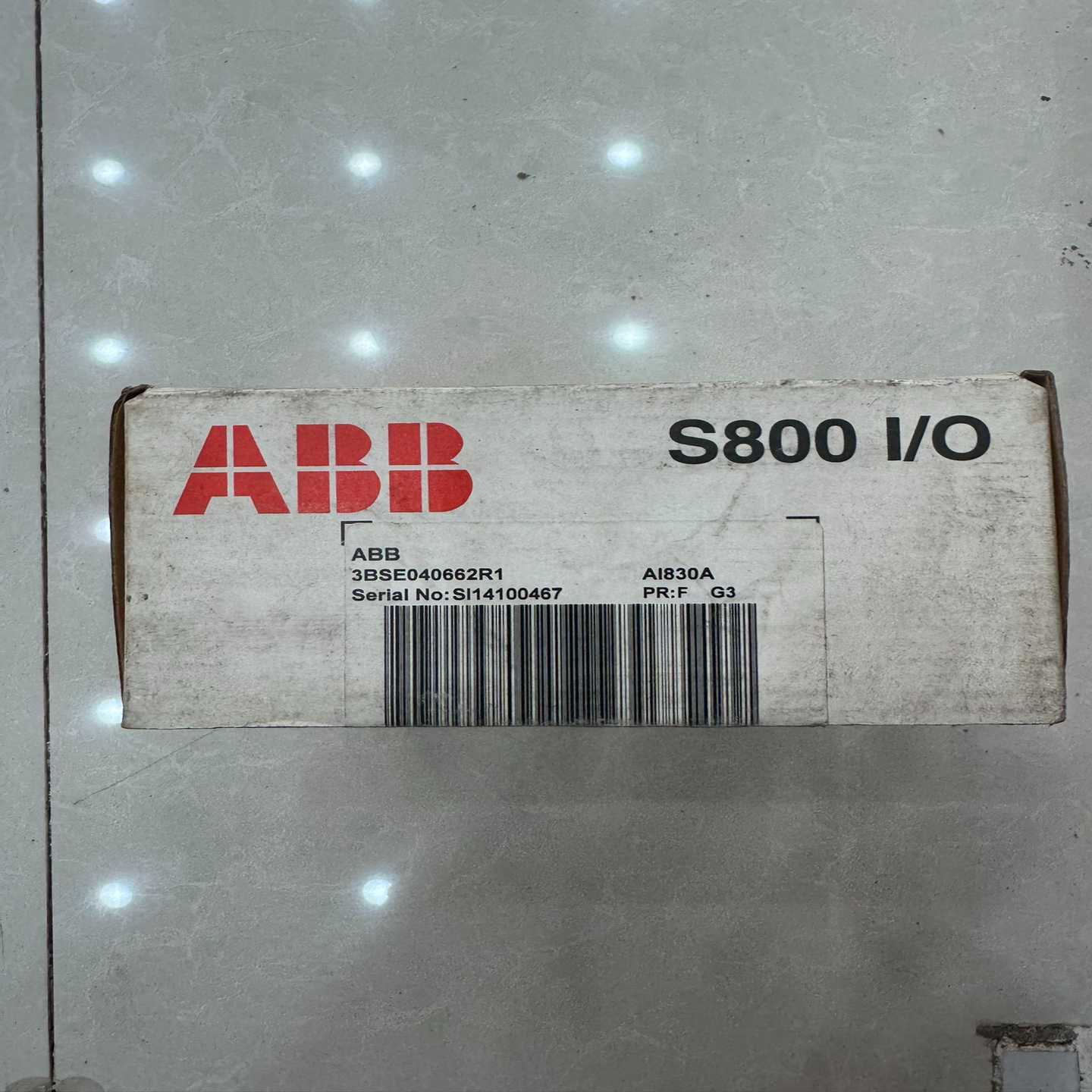 ABBS800I/O模块AI830A型号，全新原装未拆--议价商品