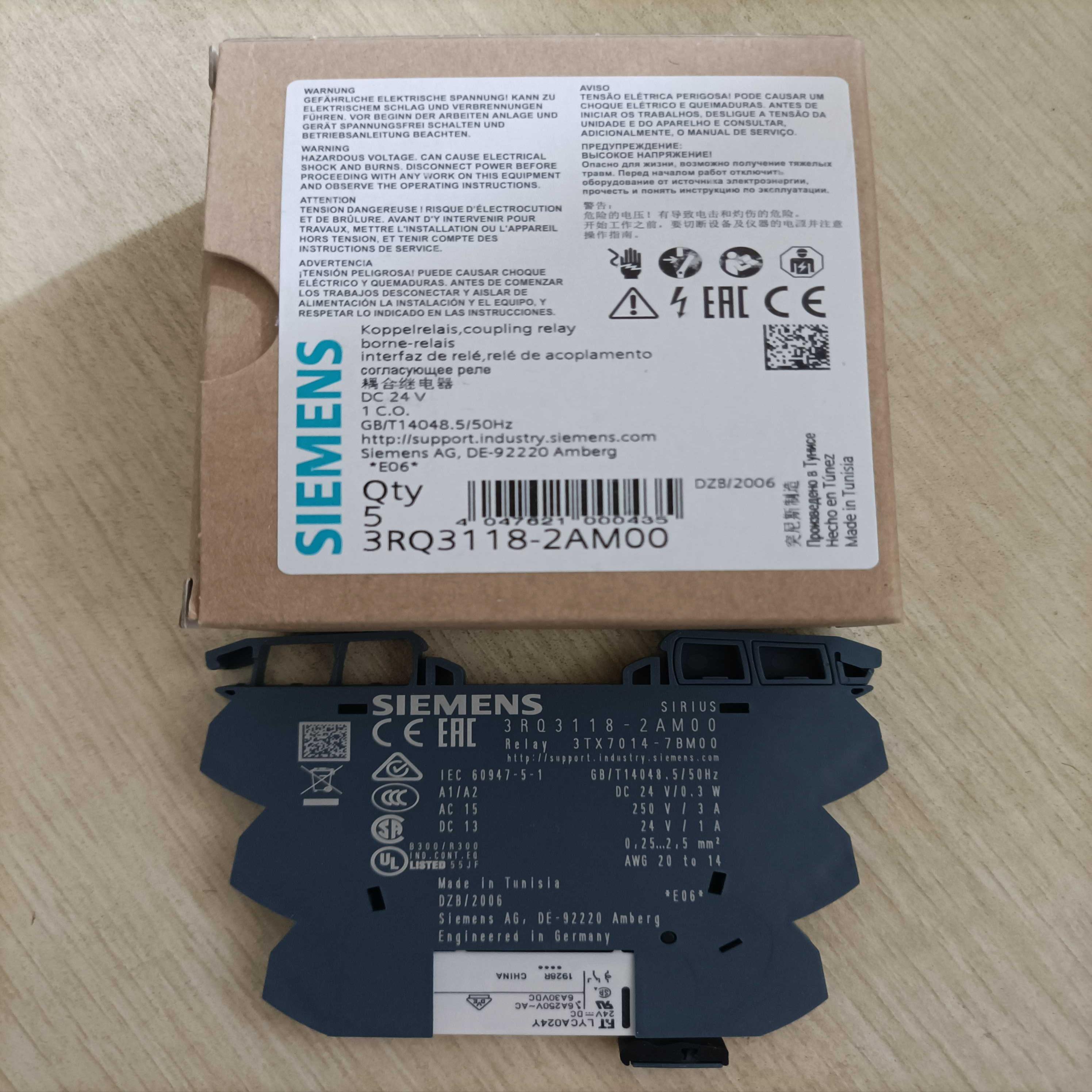 3RQ3118-2AM00西门子继电器全新原装正品现货包邮