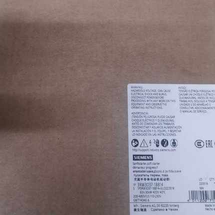 3RW3037-1BB14，63A30KW，询价