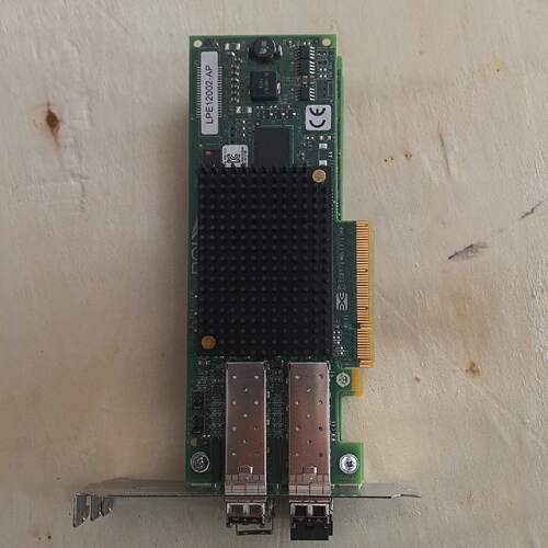 LPE12002-AP双口光纤卡，8GB HBA卡，带双-议价