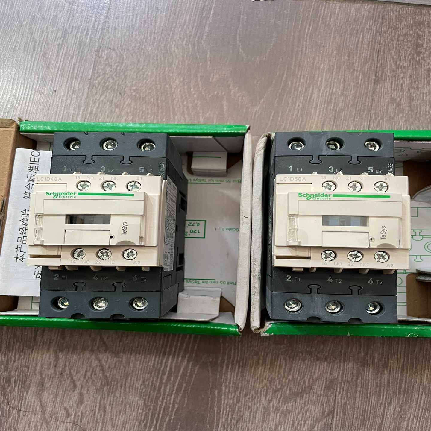 【正品原装】施耐德交流接触器LC1D50AF7C和LC1D4