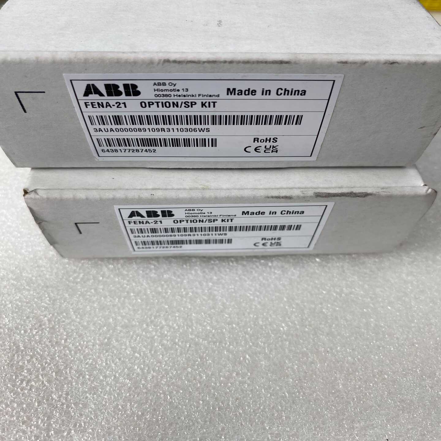 ABB总线变频器模块，型号FENA-21，包全新原装正品，内
