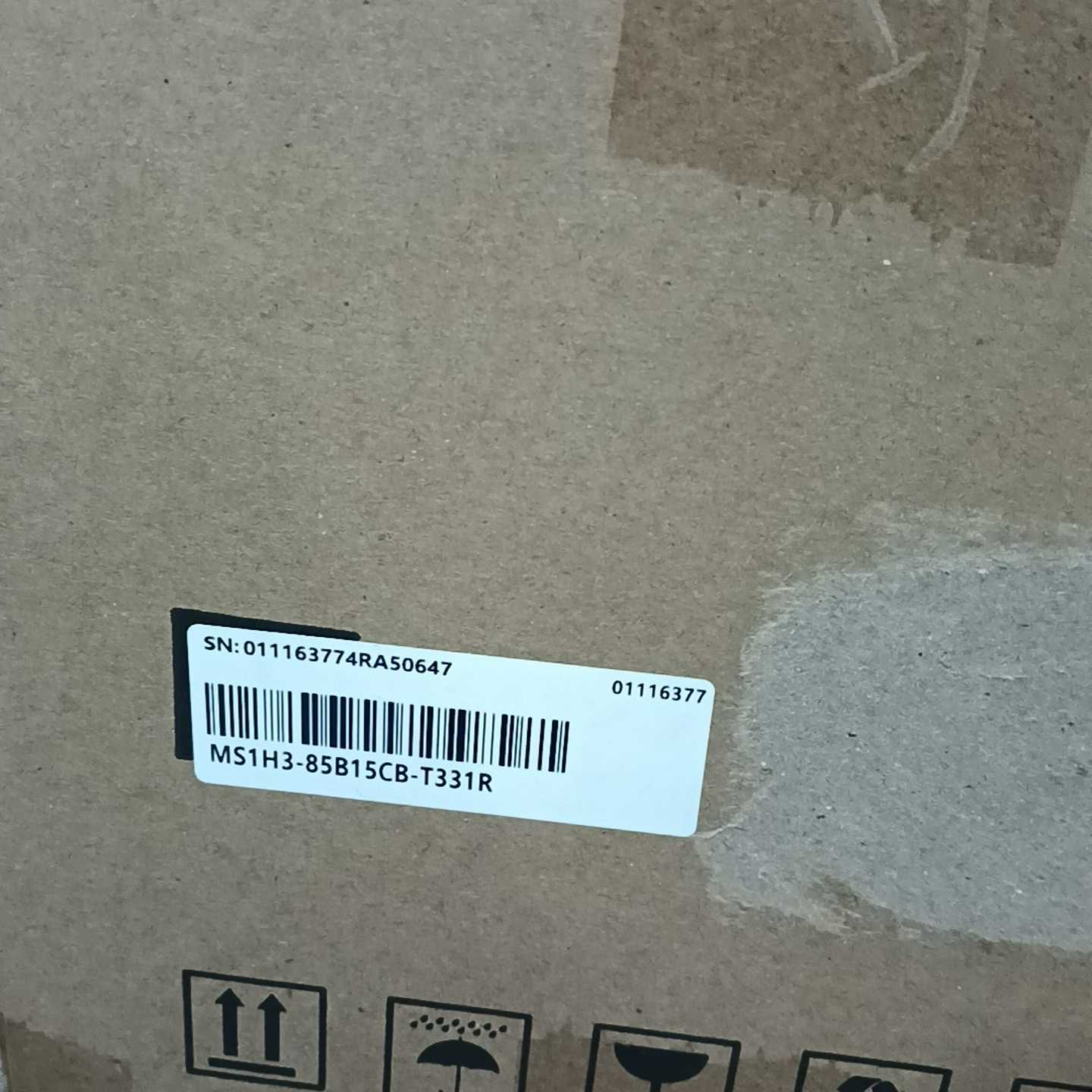 全新汇川伺服电机，型号MS1H3-85B15CB-T331R--议价商品