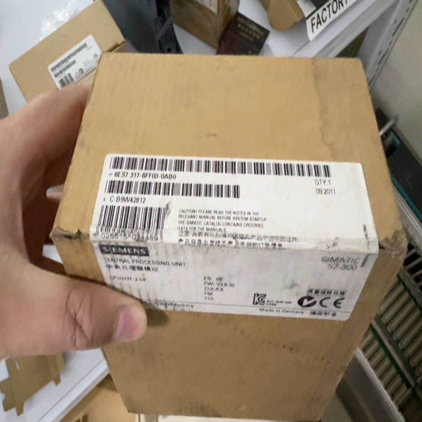 6ES7317-6FF03-0AB0询价