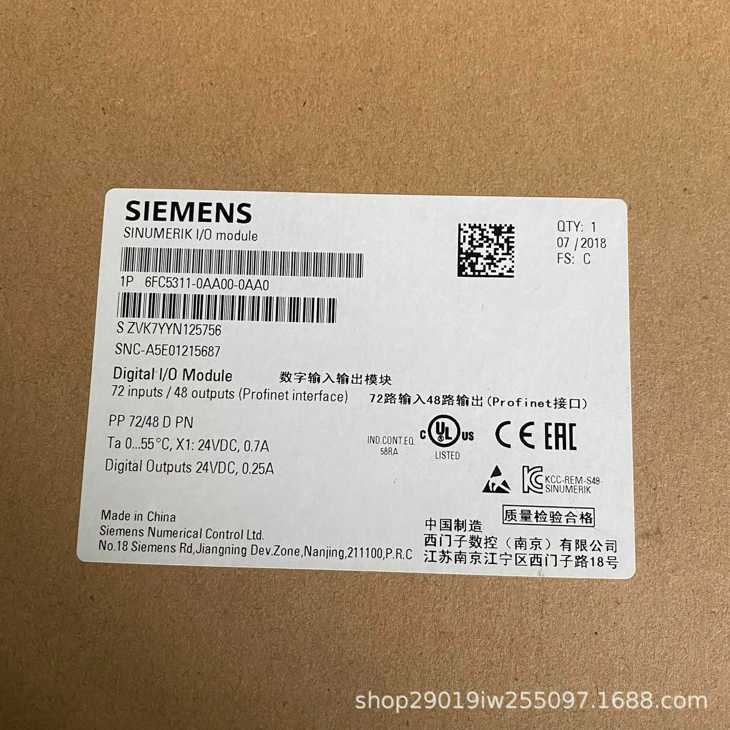 原装正品6GK1500-0FCI00DP总线接头6GK1500-0FC10/EA02现