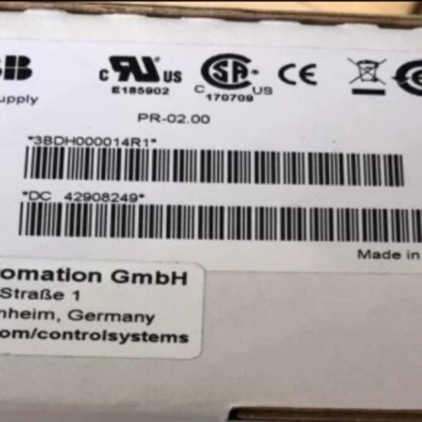 （议价)议价ABB DDCS AC800F电源模块SD812F适用