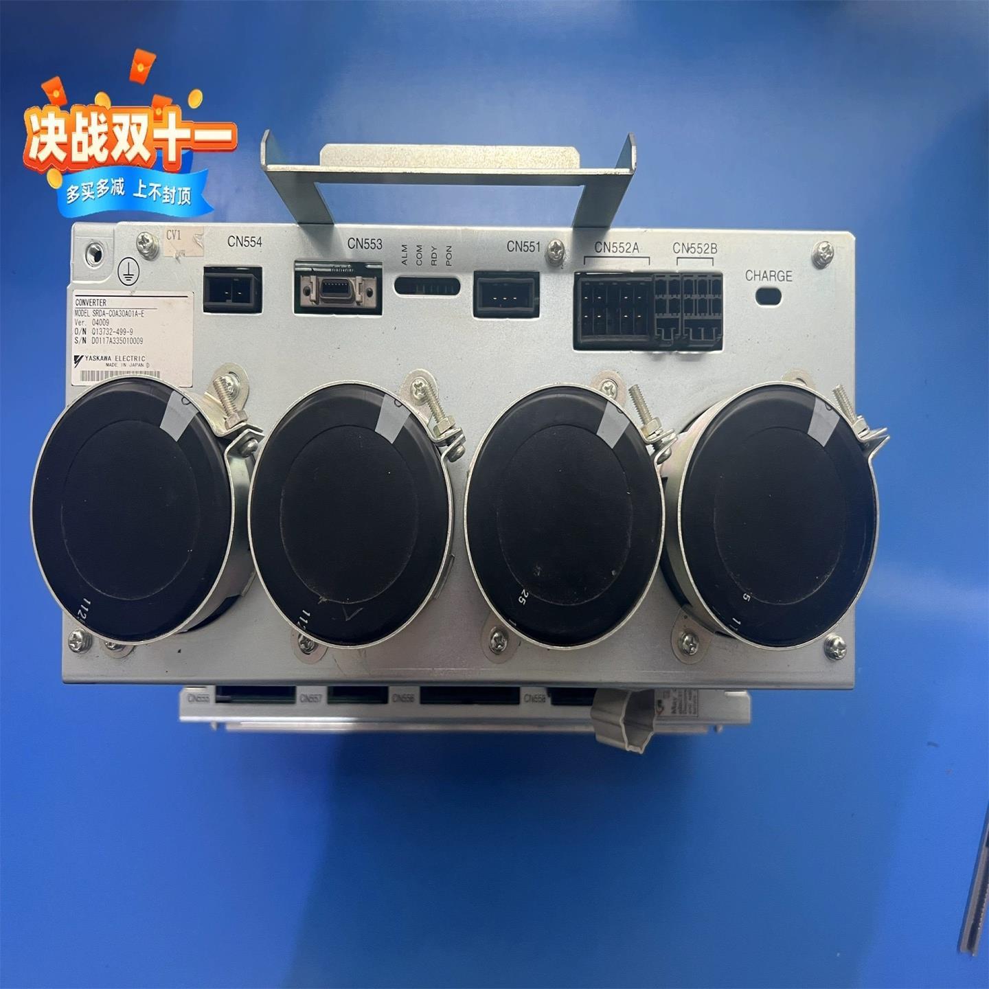 【议价】成色漂亮95新 SRDA-C0A30A01A-E 安川整流器